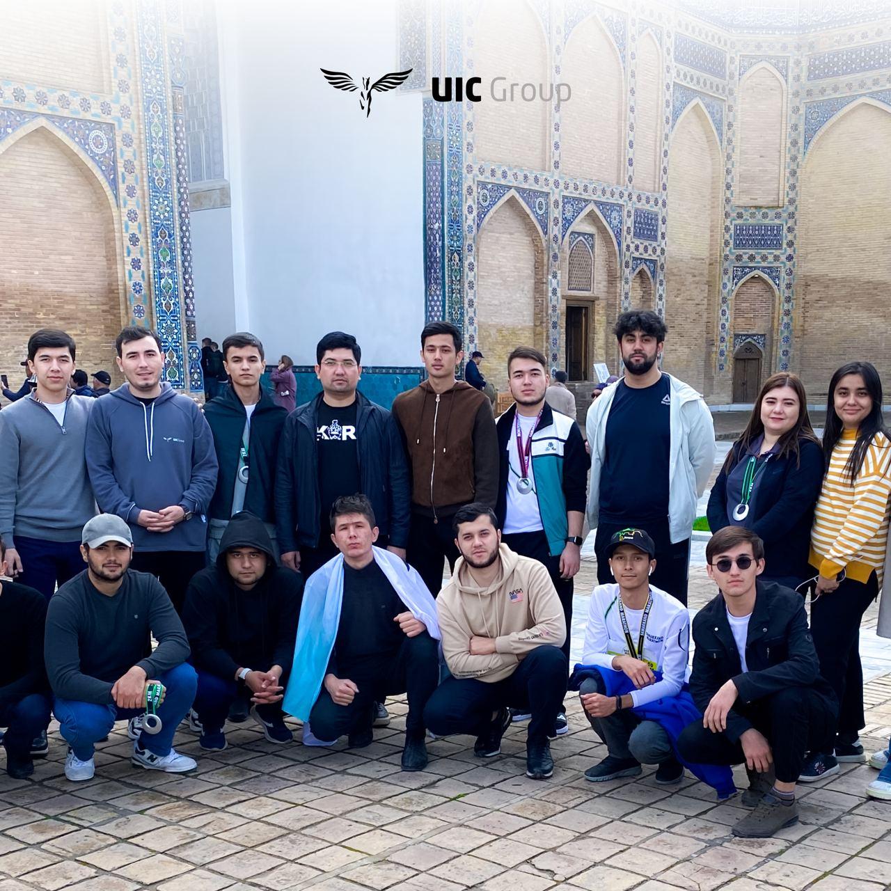 UIC Group at the Samarkand Marathon
