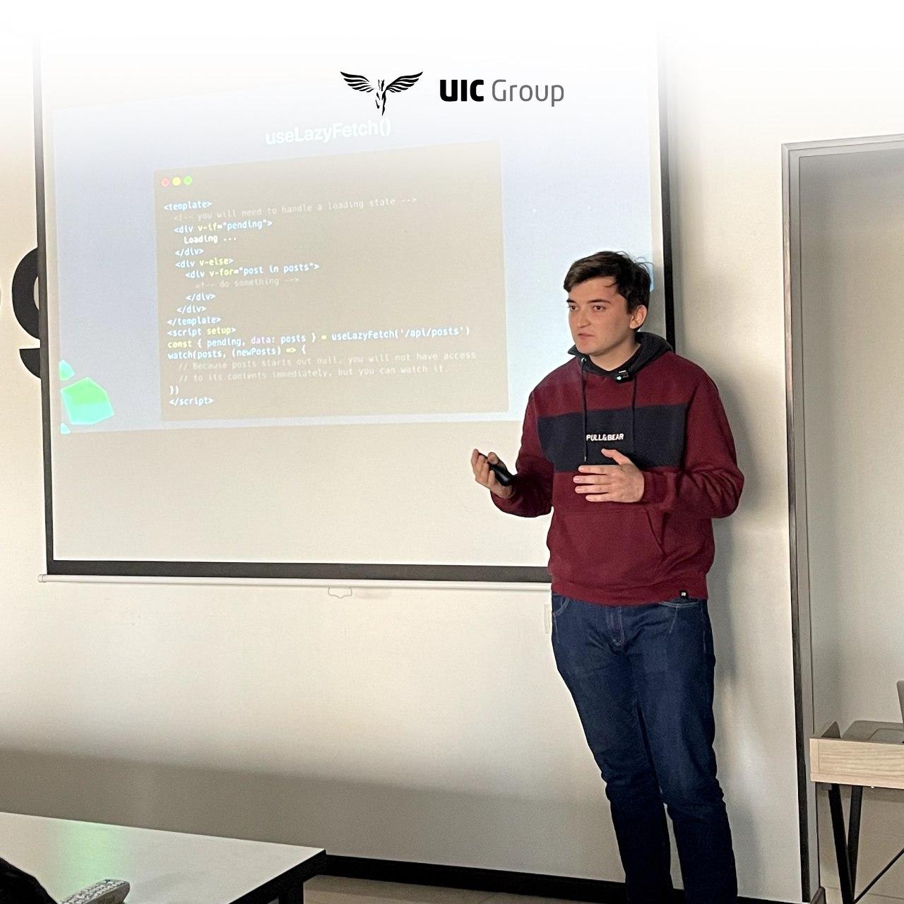 "UzGeeks December2022 Meetup" was held at Progress Academy